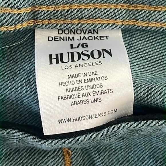 HUDSON Trucker- Donavan Denim Jacket/NWOT